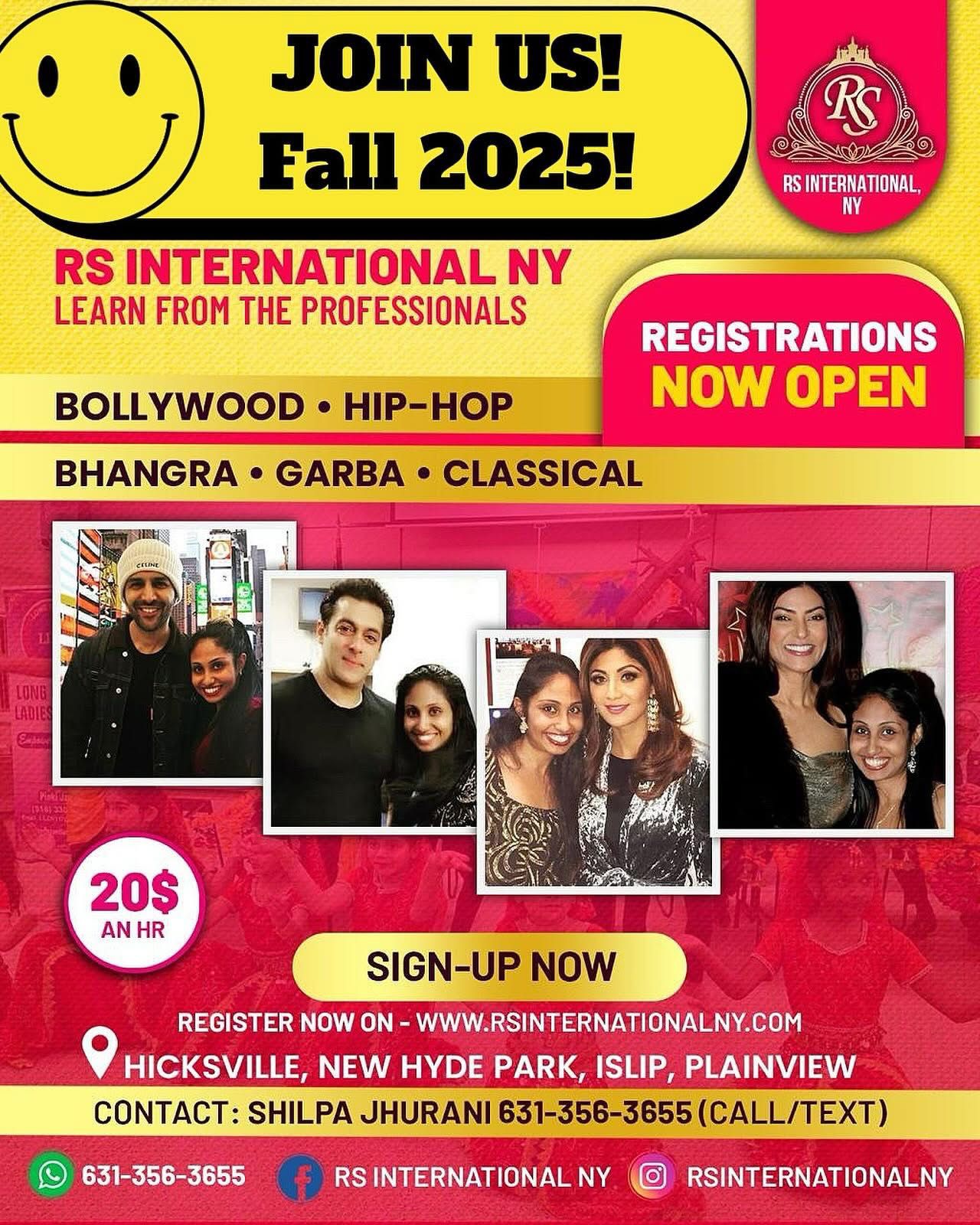 Fall 2025 flyer rs international